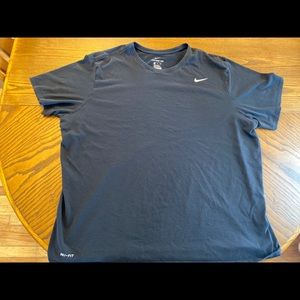Black 4XL Nike Dri-Fit T-shirt